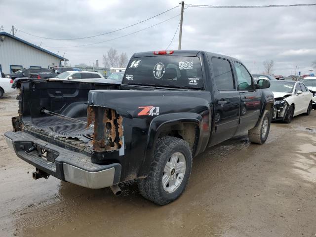 3GCEK13M67G555853 - 2007 CHEVROLET SILVERADO K1500 CREW CAB BLACK photo 3