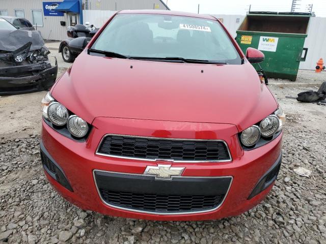 1G1JC5SH7F4134347 - 2015 CHEVROLET SONIC LT RED photo 5