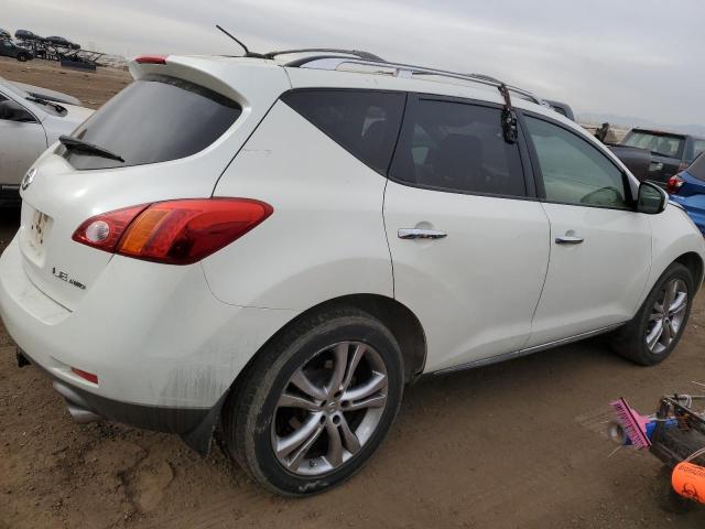 JN8AZ18W79W105433 - 2009 NISSAN MURANO S WHITE photo 3