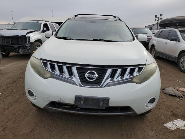 JN8AZ18W79W105433 - 2009 NISSAN MURANO S WHITE photo 5