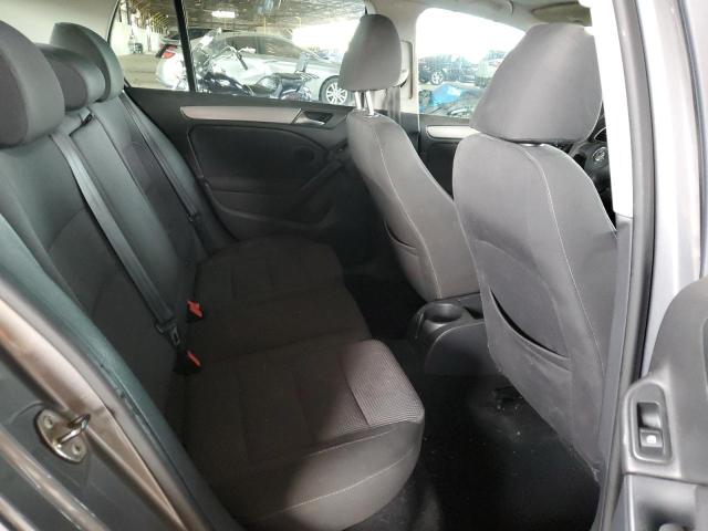 WVWDB7AJ5CW228816 - 2012 VOLKSWAGEN GOLF GRAY photo 10