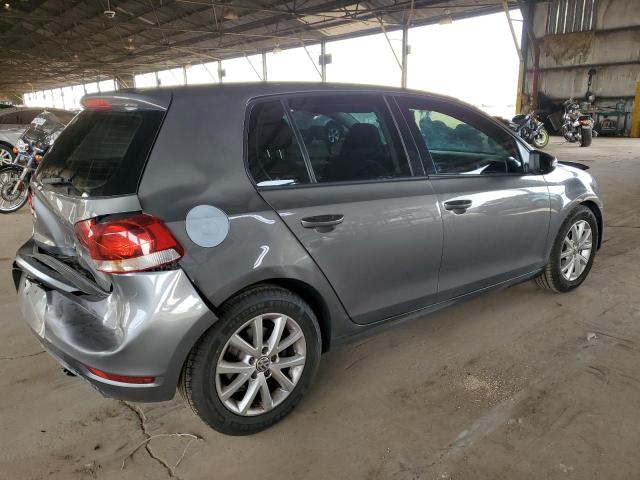 WVWDB7AJ5CW228816 - 2012 VOLKSWAGEN GOLF GRAY photo 3