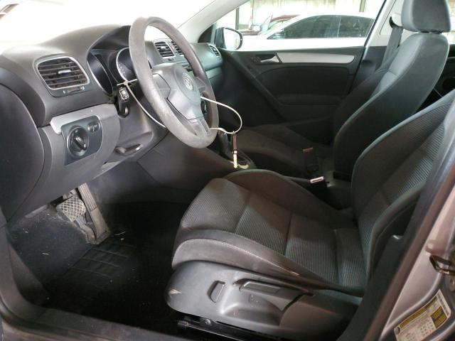 WVWDB7AJ5CW228816 - 2012 VOLKSWAGEN GOLF GRAY photo 7