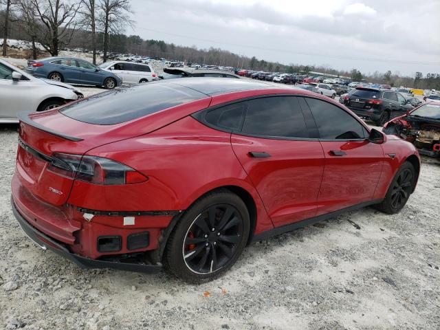 5YJSA1E42GF128050 - 2016 TESLA MODEL S Կարմիր լուսանկար 3