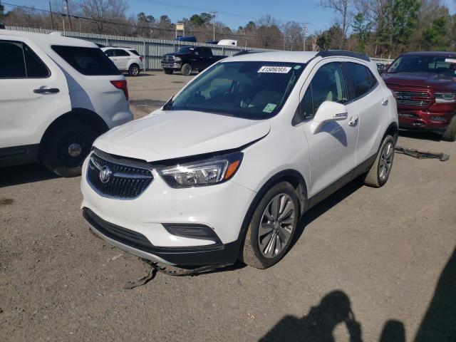 KL4CJASB5KB958650 - 2019 BUICK ENCORE PREFERRED WHITE photo 1