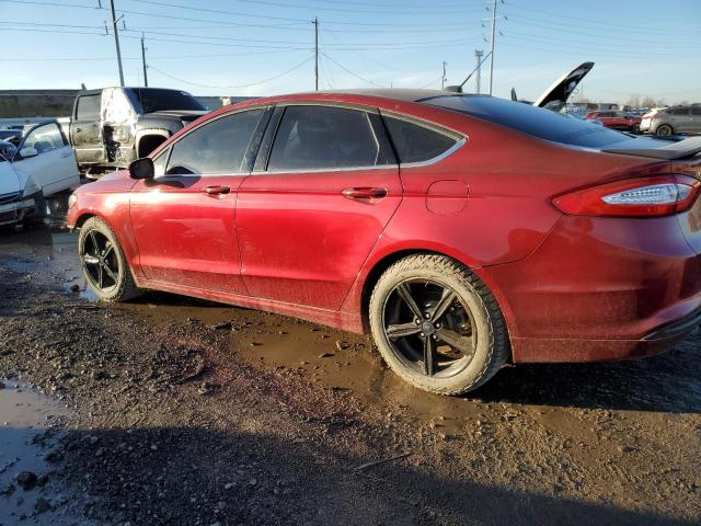 3FA6P0HD4GR222862 - 2016 FORD FUSION SE BURGUNDY photo 2