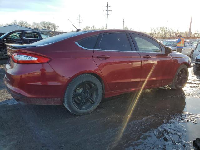 3FA6P0HD4GR222862 - 2016 FORD FUSION SE BURGUNDY photo 3