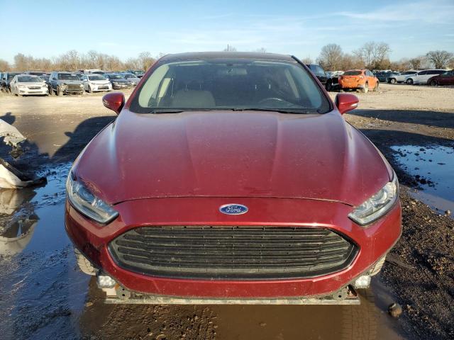 3FA6P0HD4GR222862 - 2016 FORD FUSION SE BURGUNDY photo 5