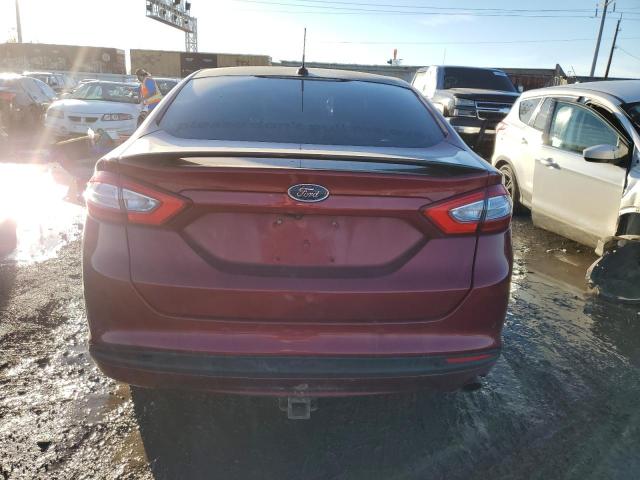 3FA6P0HD4GR222862 - 2016 FORD FUSION SE BURGUNDY photo 6