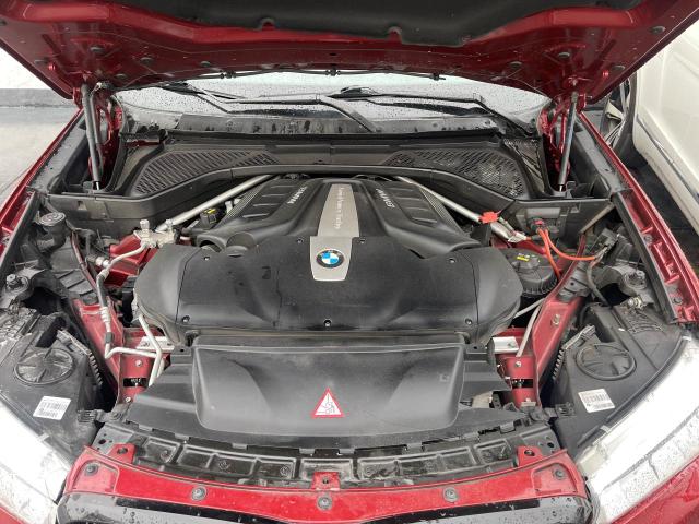 5UXKU6C53KLP60611 - 2019 BMW X6 XDRIVE50I RED photo 7