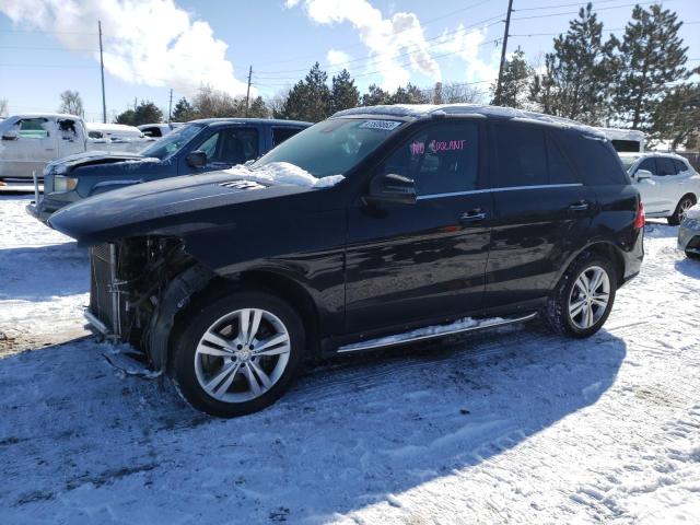 4JGDA5HB4DA252010 - 2013 MERCEDES-BENZ ML 350 4MATIC BLACK photo 1