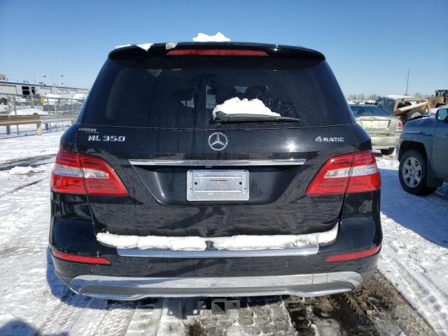 4JGDA5HB4DA252010 - 2013 MERCEDES-BENZ ML 350 4MATIC BLACK photo 6