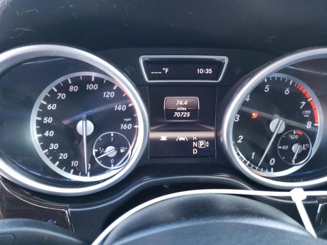 4JGDA5HB4DA252010 - 2013 MERCEDES-BENZ ML 350 4MATIC BLACK photo 9