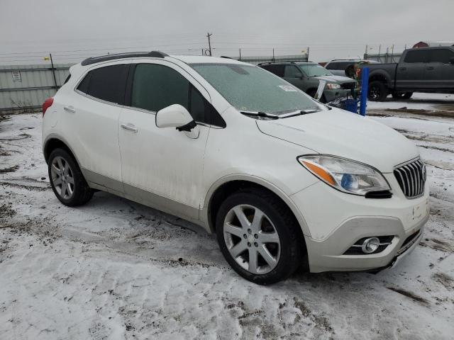 KL4CJGSB3DB186171 - 2013 BUICK ENCORE WHITE photo 4