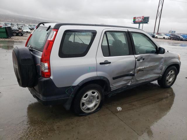 JHLRD78585C064560 - 2005 HONDA CR-V LX SILVER photo 3