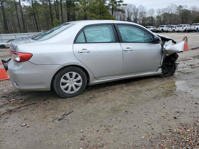 2T1BU4EEXBC733058 - 2011 TOYOTA COROLLA BA SILVER photo 3