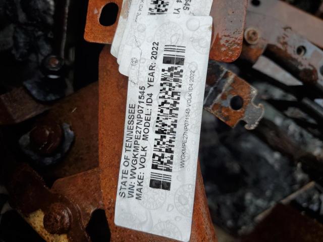 WVGKMPE27NP071545 - 2022 VOLKSWAGEN ID.4 PRO S თეთრი ფოტო 12