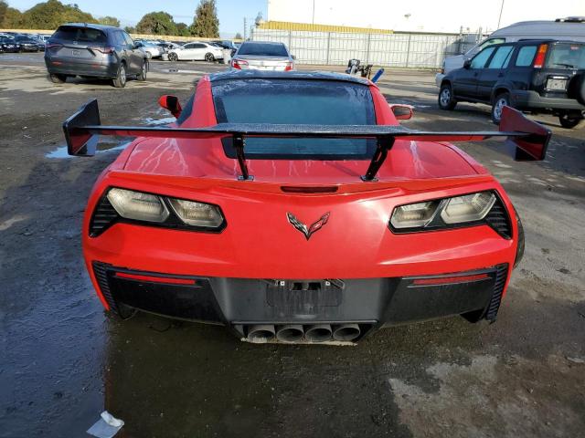 1G1YP2D64G5609106 - 2016 CHEVROLET CORVETTE Z06 1LZ RED photo 6