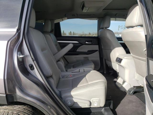 5TDJKRFH7ES054223 - 2014 TOYOTA HIGHLANDER XLE GRAY photo 11