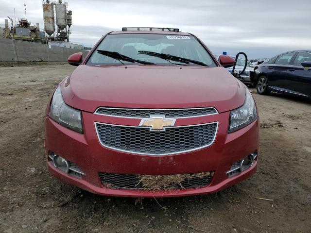 1G1PG5SB3D7157808 - 2013 CHEVROLET CRUZE LTZ RED photo 5