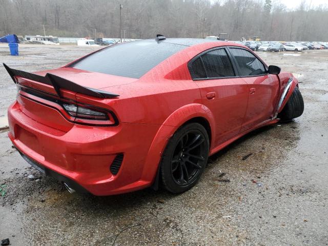 2C3CDXGJ0NH181018 - 2022 DODGE CHARGER SCAT PACK RED photo 3