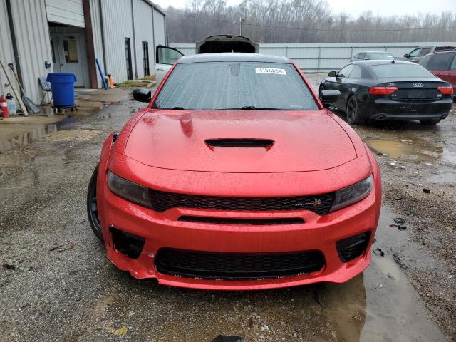 2C3CDXGJ0NH181018 - 2022 DODGE CHARGER SCAT PACK RED photo 5