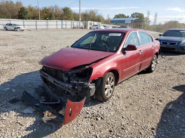 KNAGE124X65048989 - 2006 KIA OPTIMA LX MAROON photo 2