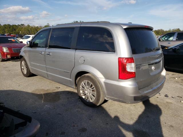 2C4RC1CG9DR614456 - 2013 CHRYSLER TOWN & COU TOURING L GRAY photo 2