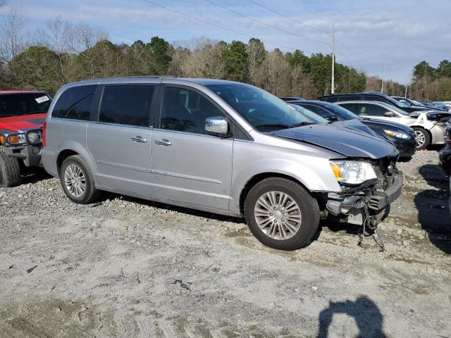 2C4RC1CG9DR614456 - 2013 CHRYSLER TOWN & COU TOURING L GRAY photo 4