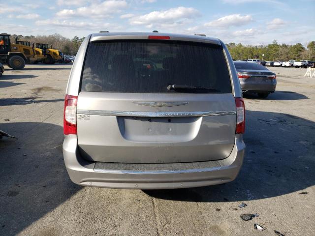 2C4RC1CG9DR614456 - 2013 CHRYSLER TOWN & COU TOURING L GRAY photo 6