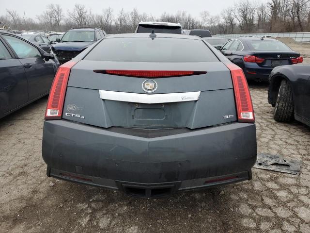 1G6DS1ED0B0120612 - 2011 CADILLAC CTS PREMIUM COLLECTION GRAY photo 6