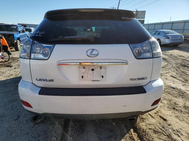 2T2HK31U28C088000 - 2008 LEXUS RX 350 WHITE photo 6