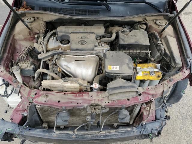 4T1BF1FK5HU693489 - 2017 TOYOTA CAMRY LE BURGUNDY photo 11