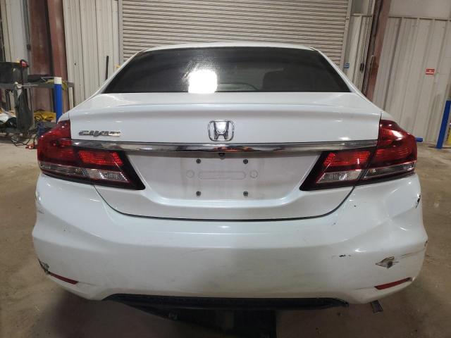 19XFB2F97FE041280 - 2015 HONDA CIVIC EXL WHITE photo 6