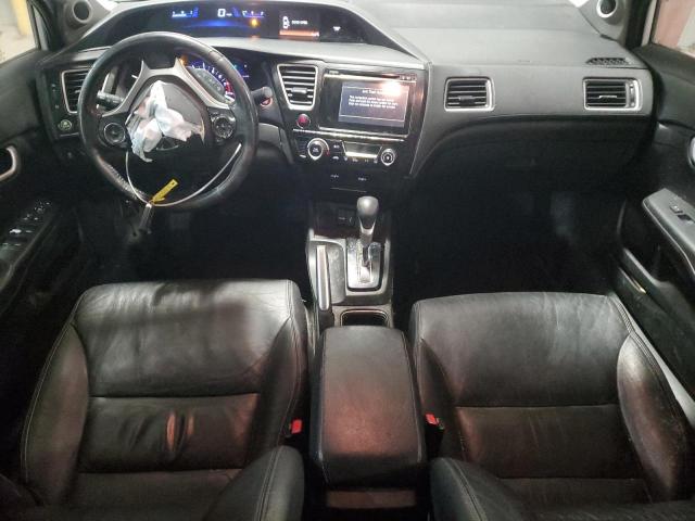 19XFB2F97FE041280 - 2015 HONDA CIVIC EXL WHITE photo 8