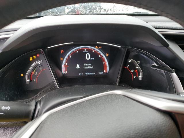 SHHFK7H90LU408017 - 2020 HONDA CIVIC SPORT TOURING GRAY photo 9