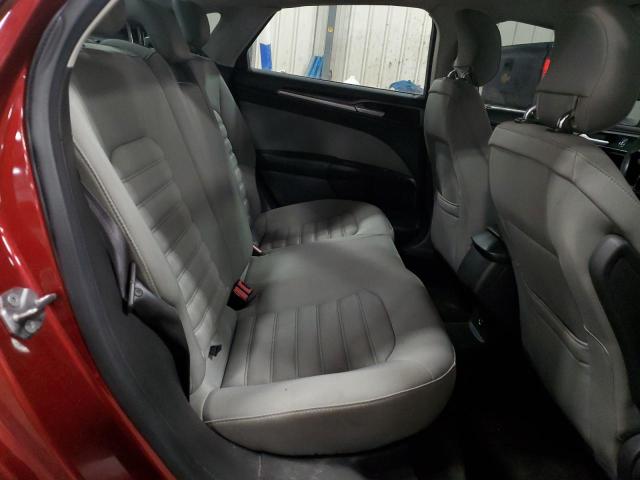 3FA6P0G72DR273266 - 2013 FORD FUSION S RED photo 10