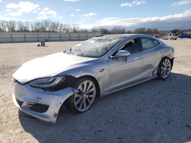 5YJSA1E46JF297740 - 2018 TESLA MODEL S 银色 照片 1