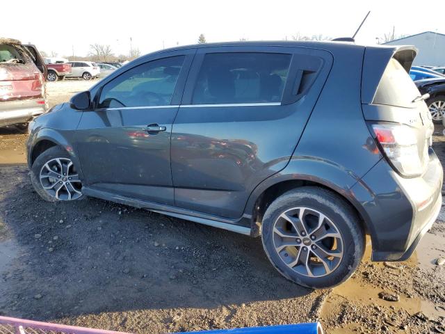 1G1JC6SH7H4112115 - 2017 CHEVROLET SONIC LT CHARCOAL photo 2