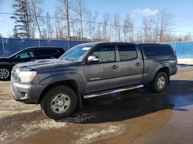 5TFMU4FN6FX027185 - 2015 TOYOTA TACOMA DOUBLE CAB LONG BED GRAY photo 1