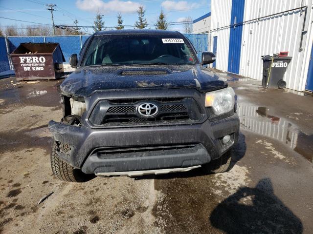 5TFMU4FN6FX027185 - 2015 TOYOTA TACOMA DOUBLE CAB LONG BED GRAY photo 5