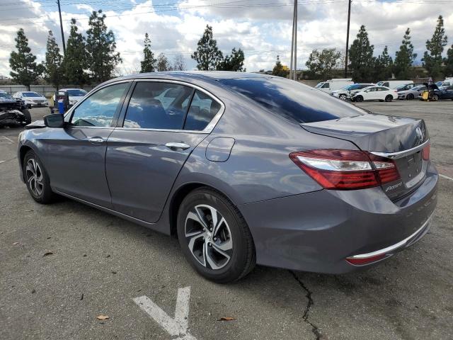 1HGCR2F35GA120124 - 2016 HONDA ACCORD LX GRAY photo 2