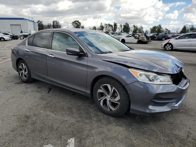 1HGCR2F35GA120124 - 2016 HONDA ACCORD LX GRAY photo 4