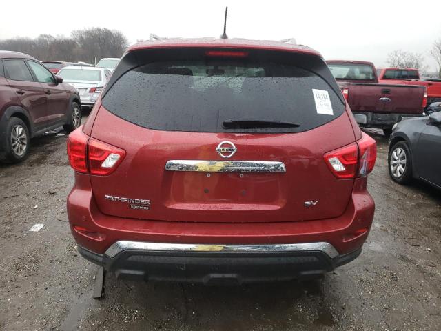 5N1DR2MNXHC678253 - 2017 NISSAN PATHFINDER S RED photo 6