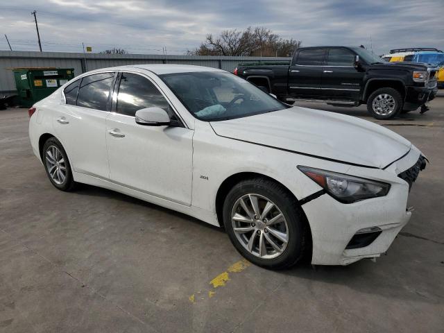 JN1CV7AP0JM241296 - 2018 INFINITI Q50 PURE WHITE photo 4