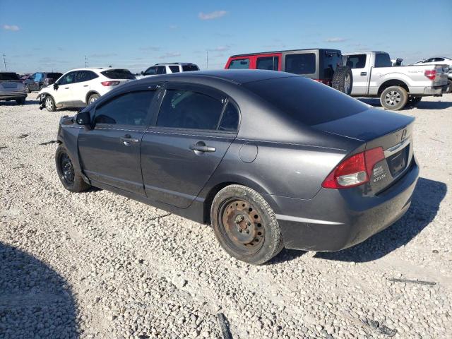 2HGFA1F52AH329412 - 2010 HONDA CIVIC LX GRAY photo 2