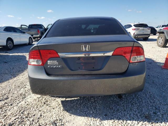 2HGFA1F52AH329412 - 2010 HONDA CIVIC LX GRAY photo 6