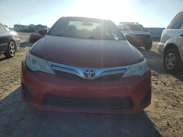 4T4BF1FK6CR194392 - 2012 TOYOTA CAMRY BASE RED photo 5