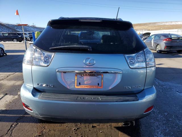 2T2GA31U06C052544 - 2006 LEXUS RX 330 BLUE photo 6