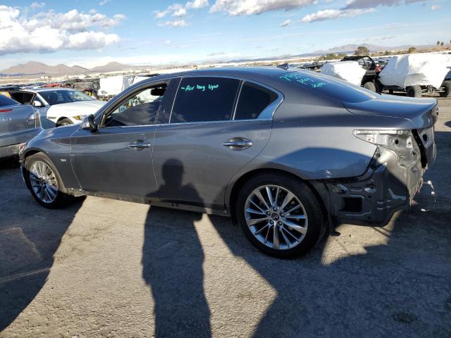 JN1EV7AP1JM355834 - 2018 INFINITI Q50 LUXE SILVER photo 2